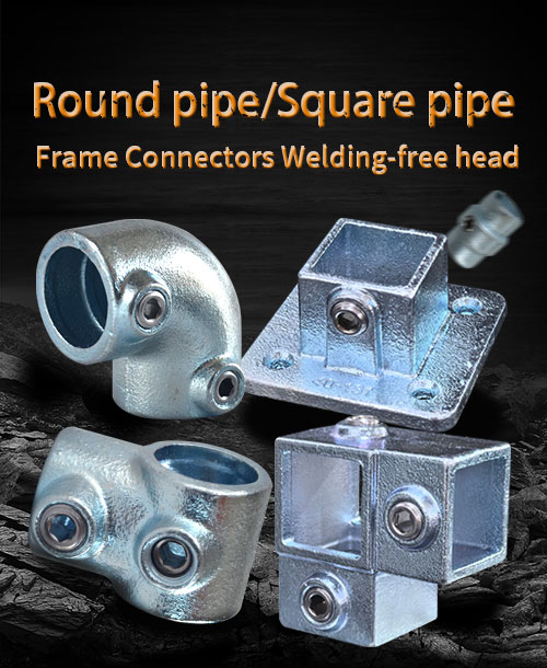 Premium cast iron frame connectors